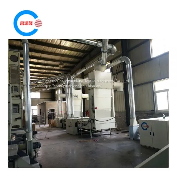 Nonwoven Thermal Bonded Wadding Production Line photo-3
