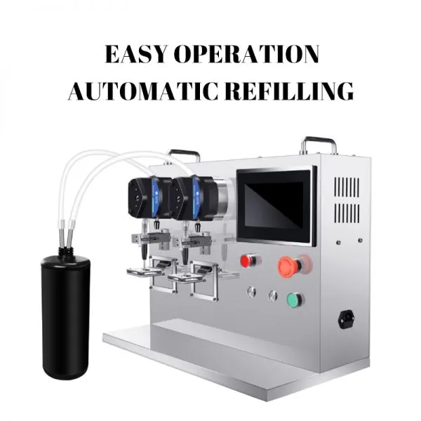 Automatic Dip Liquid Base Coat Top Coat UV Gel Color Gel Nail Gel Polish Bottle Filling Machine photo-4