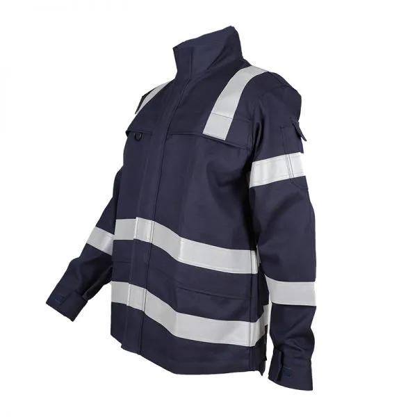 Construction Industry CVC Flame Retardant Protective Jacket photo-2