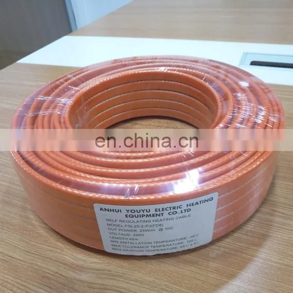 12v Floor Cable 24 Underfloor Heating Cable Self Regulating Heating Cable photo-6