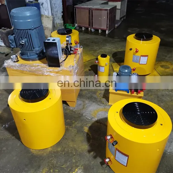 Heavy Duty High Pressure Pile Foundation Testing Jacking Pile Load Testing Hydraulic Jack photo-4