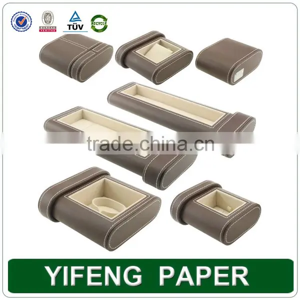 Custom Logo Display Cosmetic Packaging Leather Box For Gift photo-5