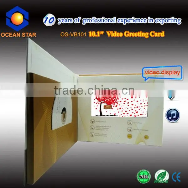 10.1'' LCD Screen Video Greeting Card With 256MB Memory photo-2