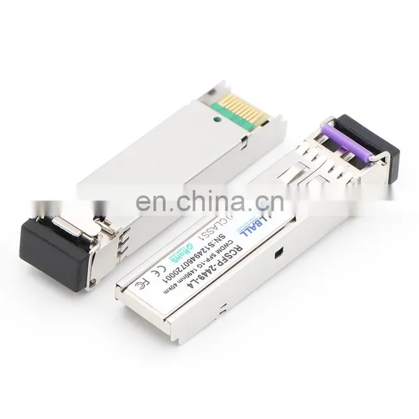 1.25G CWDM SFP 1270-1610nm 40km/1470-1610nm 80km Dual LC DDM Module photo-2