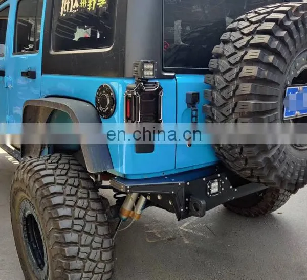 Aluminum Rear Bumper Protector Accessories for Jeep Wrangler JK 2007 Accessories photo-3