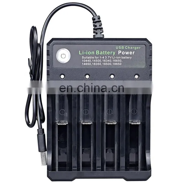 Battery Charger USB Lithium 18650 Rechargeable Li-ion Power Battery Chargers Universal USB Adapter Charging Box Power Bank photo-4