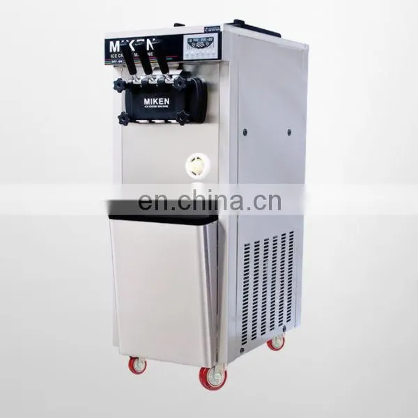 Italian Ice Cream Machine Soft Ice Cream Making Machine Machine Case Green Silver Orange Sea Steel Golden Stainless Power Wooden photo-4