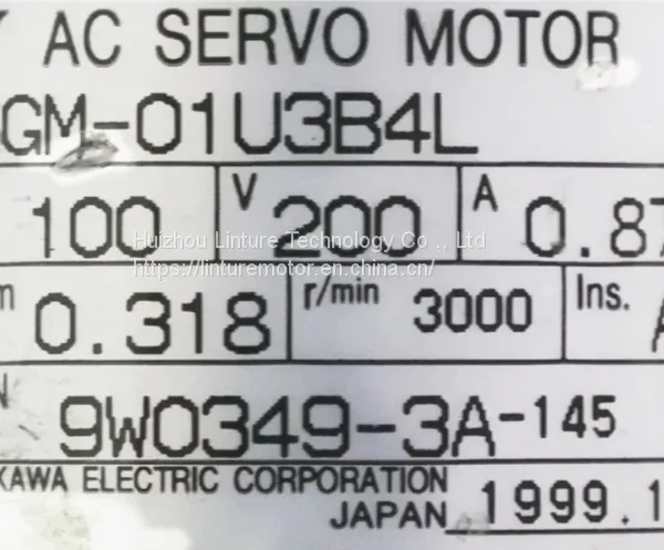 SGM-01U3B4L Industrial Controller Synchronous Electric Motors Yaskawa photo-3