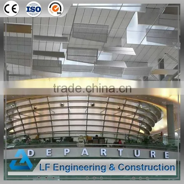 Light Self-weight Long Span Space Frame Space Frame Airport