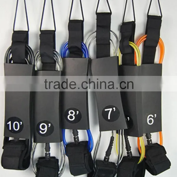 Wholesale OEM Surfing Leash Colorful TPU Legrope Paddle Board Leash photo-4