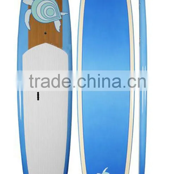 Epoxy Fibergalss Bamboo Sup Paddle Board With Eps Foam Core photo-2