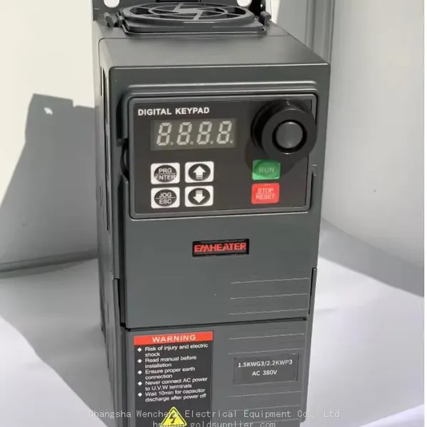 380V 1.5kw 2.2kw 4kw AC Vfd Inverter Variator Variable Frequency Drive Inverter for Constant Pressure Water Supply photo-3