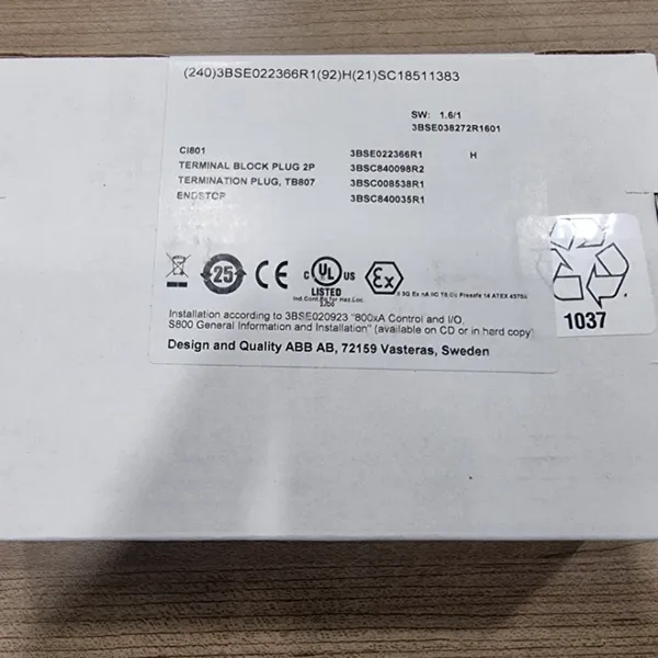 ABB CI801 3BSE022366R1 PROFIBUS FCI S800 Interface photo-2
