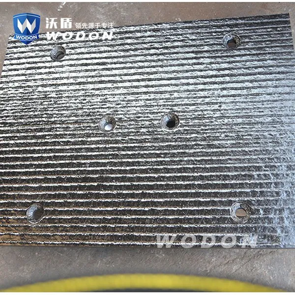 China Chromium Carbide Overlay Wear Plate Excavator Crusher Bucket Liner photo-4