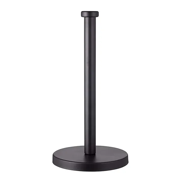 Hotel Stainless Steel Black Toilet Paper Holder photo-4
