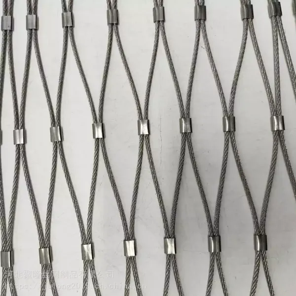 Flexible Stainless Steel Wire Rope Mesh for Aviary Netting photo-4