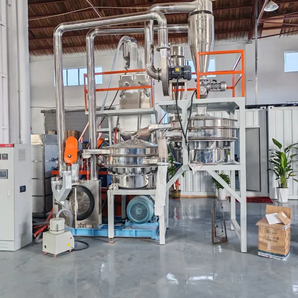 Liquid Nitrogen Plastic Cryogenic Grinding Machine, Originating From a Factory, Along With Other Manufacturers of Industrial Machinery and Equipment. photo-2