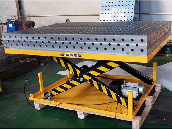 Anti-deformation Riveted and Welded Platform Made of Gray Cast Iron and Steel Parts. Fast Delivery, Customizable, Strong Stability. Junyuan photo-5