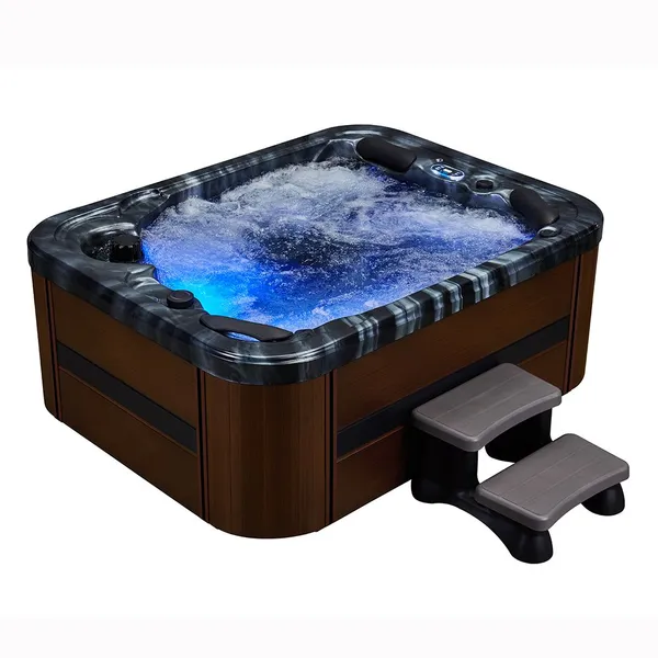 Excelente desempenho. Banheira de massagem com turbilhão Whirlpool. Hidromassagem Butão alivia eficazmente a fadiga muscular.
