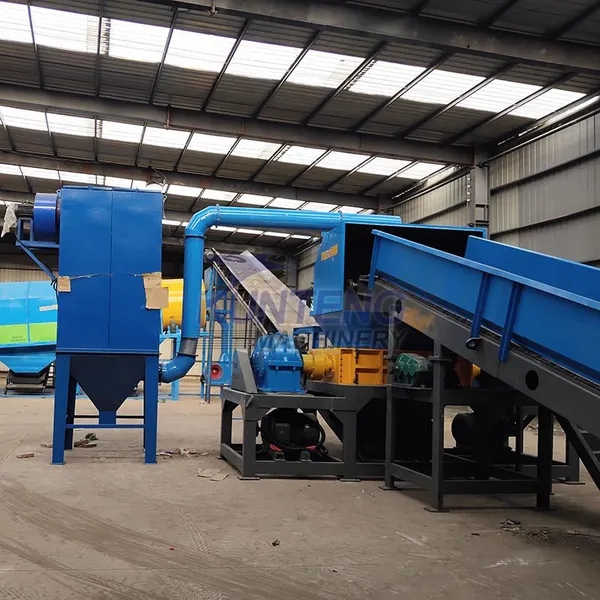 Two Shaft Shredder Car Bumper Body Shredding Machine Scrap Metal Car Crushers photo-3