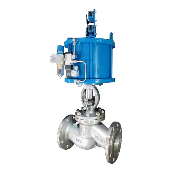 Manufacturer Direct Sales of High-quality Pneumatic Stainless Steel Globe Valve Flange Globe Valve photo-2