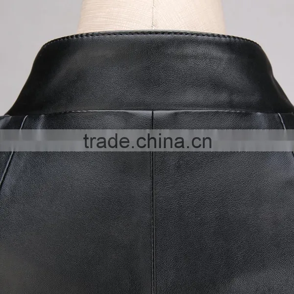 Italian Imported Black Leather Jackets for Women photo-3
