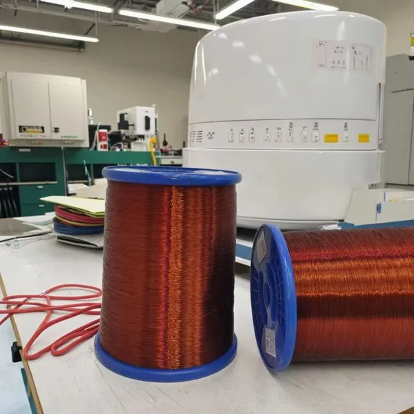 EIW 0.630mm Class 180 Polyimide Enameled Solid Copper Wire 4800V High-Frequency Equipment Corona Resistance IP67 180 photo-2