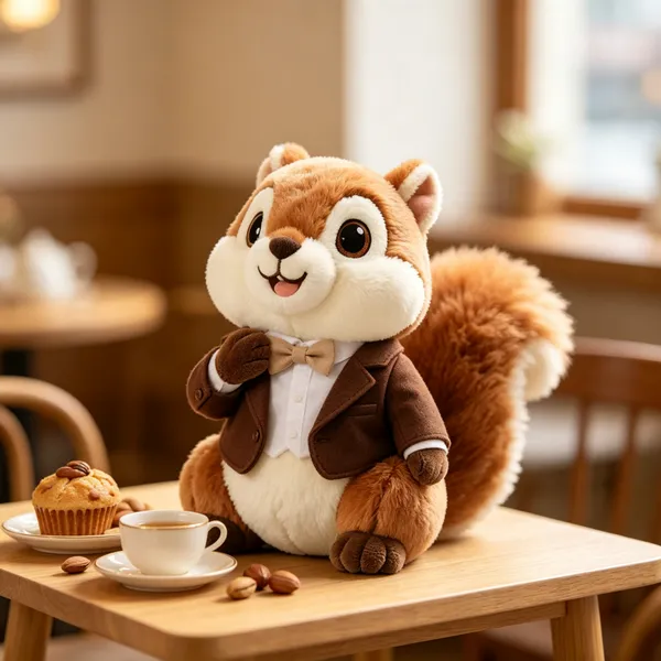 High Quality Realistic Texture Plush Toy Cute Floral Dress Stuffed Animal for Holiday Souvenir Gift photo-4