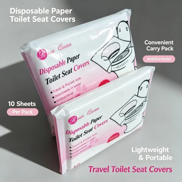 1/16 Fold Public Restroom Toilet Seat Covers Paper, 16 Fold Wood Pulp Paper,hospital photo-3