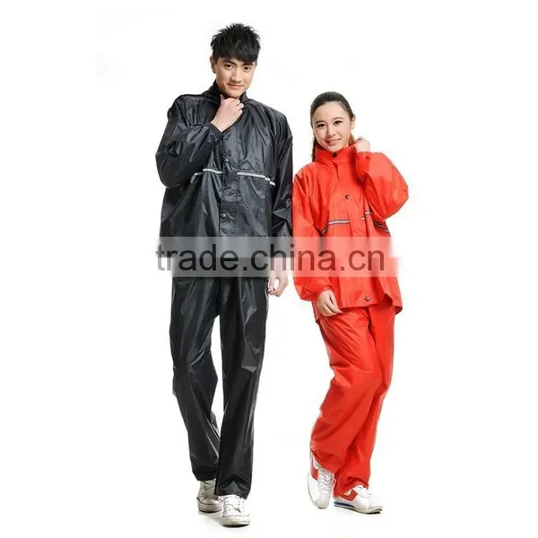New Style Waterproof Luminous Suit Motorcycle Raincoat photo-4