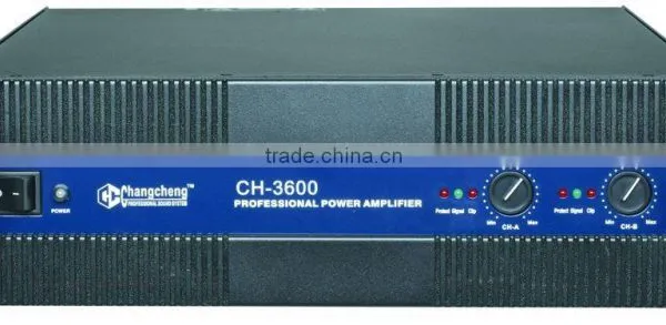 Professional Power Amplifier CH-3600