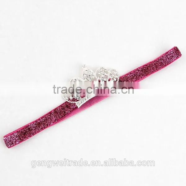 Hot Sale Girls Crown Hair Accessories Fashion European Hairbands Sequined Children Headwear Wholesale photo-5