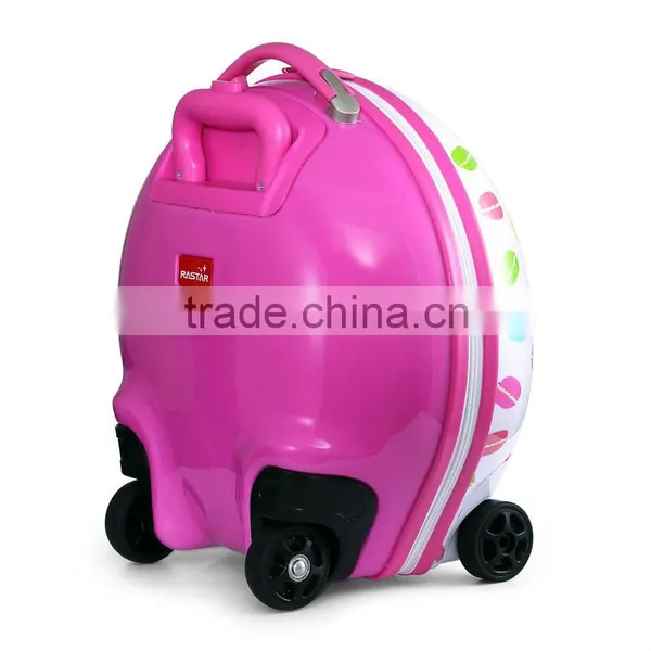 ABS Plastic Suitcase Type Kids Travelling Trolly Bag Radio Control Luggage photo-2
