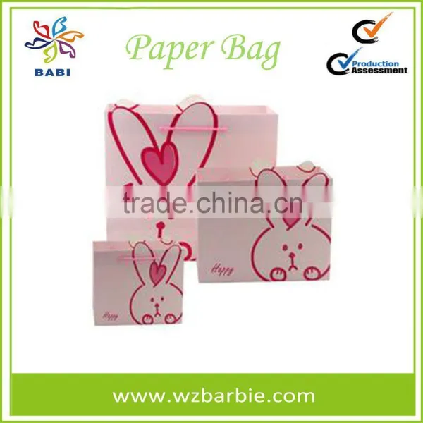 Lovely Animal Recycable Paper Shopping Bag With Handle photo-3