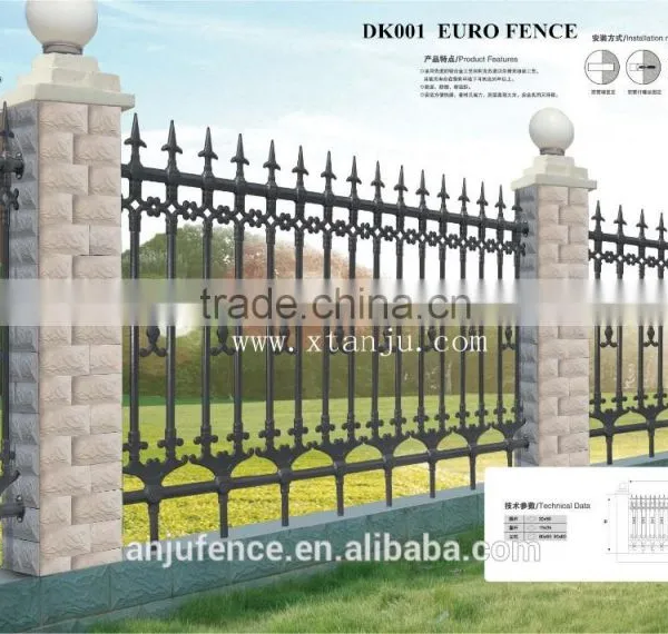 Decorative Euro Steel Fence Design Made in China DK001 Quality Choice photo-3