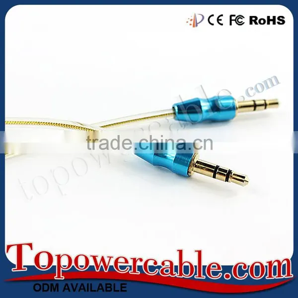 Factory Price Hot Sale Premium 3.5Mm Aux Cable For Car For Audio Device photo-3