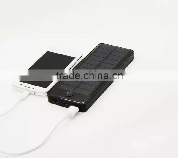 Dual USB Ports 15000mah Solar Panel Charger Power Pack Power Bank For IPhone Samsung Cell Phone Tablet MP4 Camera photo-2
