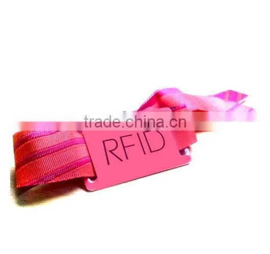Best Selling Wristbands RFID Nylon Wristband for Identifying Staff and Volunteers photo-5