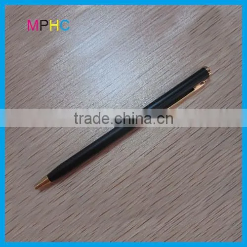 Cheap Thin Twist Metal Ballpoint Pen for Hotel photo-2