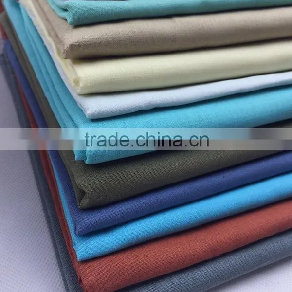 Popular New Style 21*21/52*58 Ramie Cotton Mixed Dyed Fabric