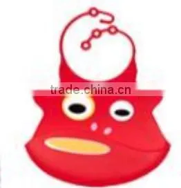 Fashion Cute Waterproof Silicone Baby Bibs