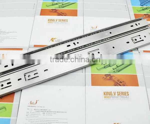 Telescopic Channel Drawer Runner Ball Bearing Slide photo-3