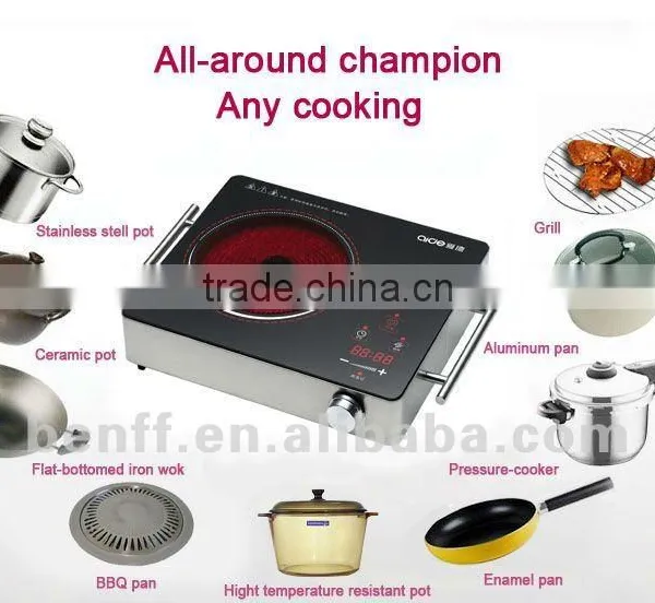 High Quality Stainless Steel Body New Electric Stove Vitro Cooker Panel Radiator photo-6