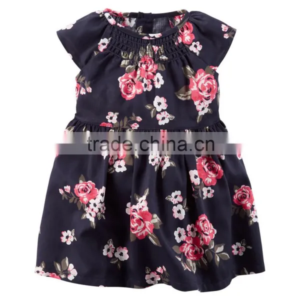 Summer Baby and Girl's Cotton Printed Cardigan Dress photo-2