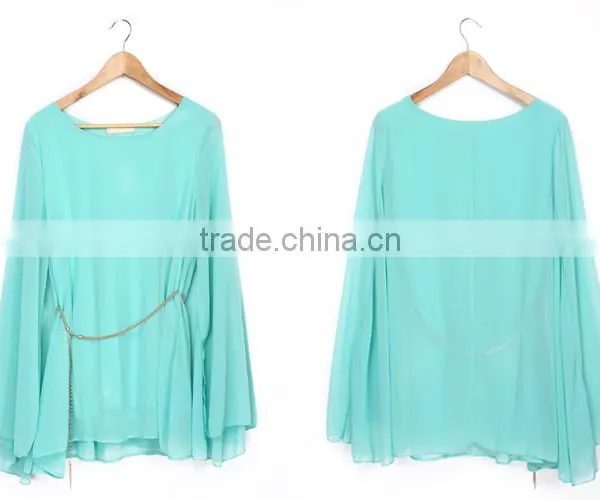 African Hotsale Long Sleeves Cape Tops photo-5