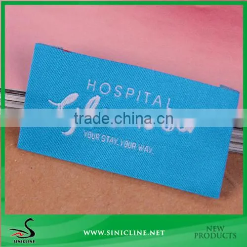 Sinicline Design Apparel Label Damask Main Label With Embossed Logo photo-2