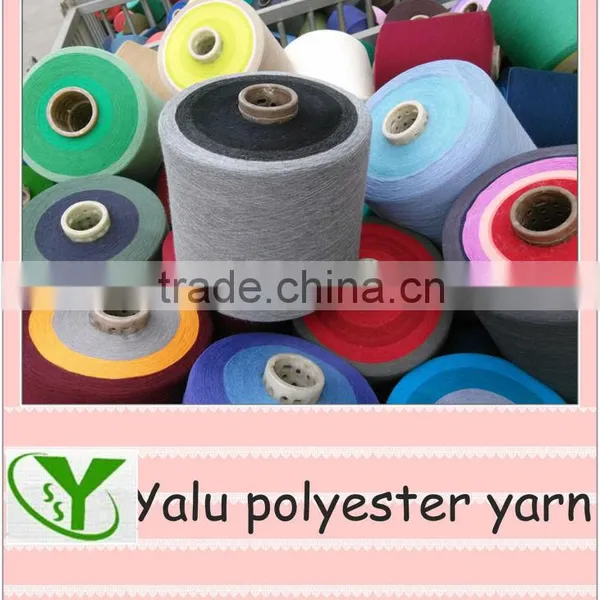 NE 24s/1 100% Polyester Yarn for for Kitting and Weaving photo-5