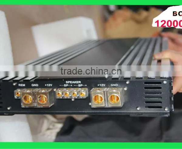Car Speaker Amplifier 1 Way Digital Professional Type D in Car/barge/ Houseboat photo-2