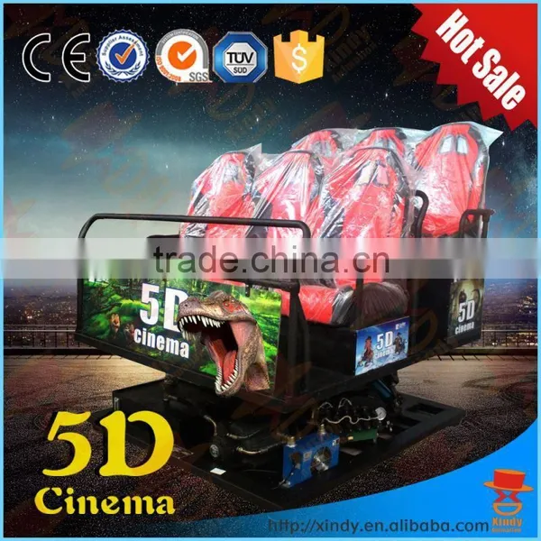 Exciting Motion Experience Truck 5d Cinema Mobile Theater System, 5d Simulator Equipment photo-5