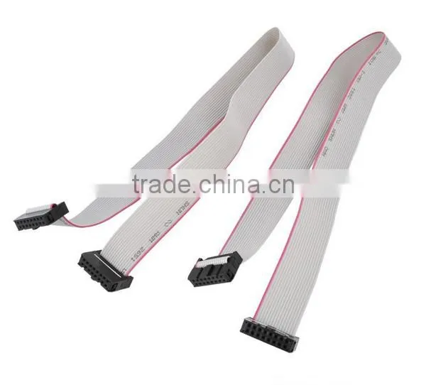 20cm Gray 16-pin Female to Female Breadboard Jumper Wires Ribbon Cable photo-2